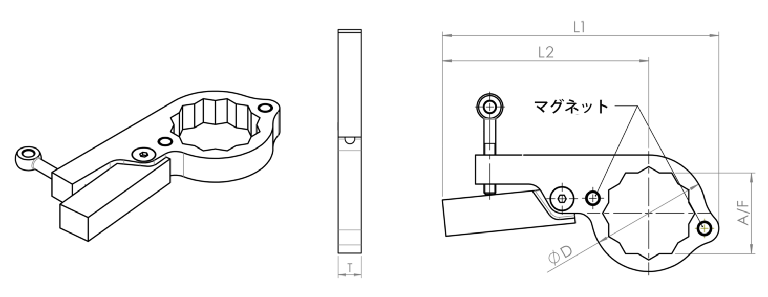バックアップレンチの写真